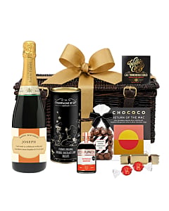 Personalised Champagne, Espresso Martini & Chocolate Hamper
