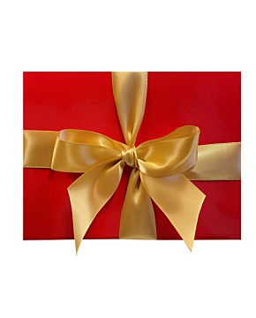 Create A Luxury Gift Box - Red Hamper Box for up to 5 items
