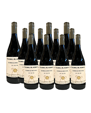 12 Bottles of Signature Personalised Wedding Wine - Red Wine, Cabernet Sauvignon, South of France