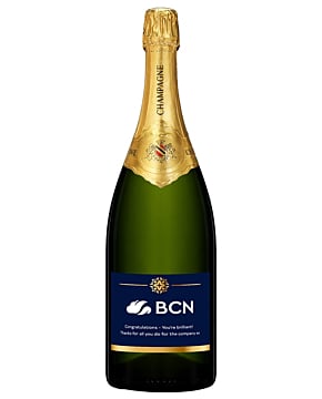 Corporate Branded Champagne Magnum - Signature Grande Reserve Champagne