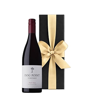 Dog Point Pinot Noir, Marlborough, NZ - Wine Gift in Black Gift Box