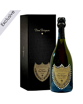 "Elegance Sparkle" Dom Pérignon Champagne with Sparkling Gems - 2015 Vintage in Gift Box With a Hand Tied Ribbon - Exclusive To Champagne & Gift Company