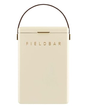 Fieldbar 10L Drinks Box Cooler - Champagne & Wine Cooler in Safari White