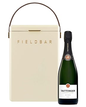 Taittinger & Fieldbar Cooler Gift Set - Safari White