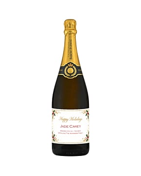 Personalised Christmas Champagne - Signature Grande Réserve Brut