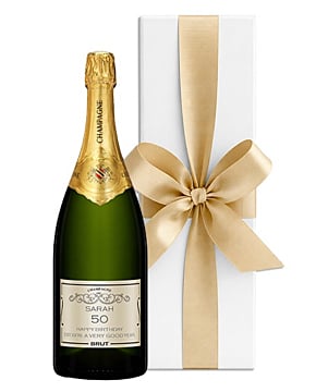 Personalised Grande Réserve  Champagne Magnum - In White Box