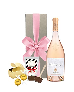"Heavenly" Whispering Angel, Chocolate & Treats Hamper Box