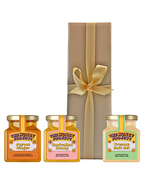 The Honey Lovers Gift Set In Gold Gift Box