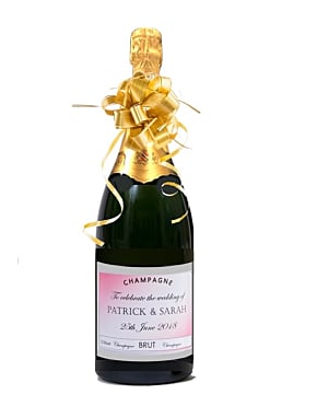 Personalised Wedding Champagne Magnum - Grande Réserve Champagne