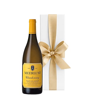 Meerlust Chardonnay Wine Gift - In White Gift Box