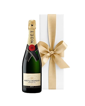 Moet Brut Imperial Champagne - In White Gift Box