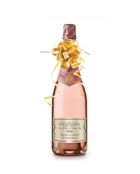 Mothers Day non-alcoholic gift of sparkling rose cava brut