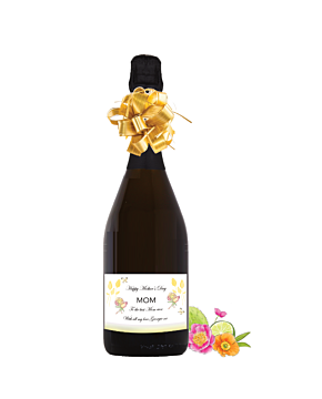 Personalised Prosecco Classic Cuvee DOC. A lovely personalised Mothers Day gift