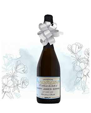 Personalised New Baby Boy Celebrations Prosecco - Classic Cuvee D.O.C.