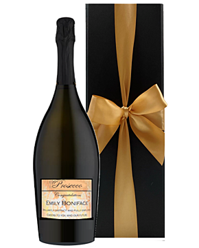 Personalised Prosecco Magnum n Black Box