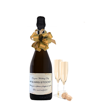 Personalised Wedding Prosecco - Classic Cuvee D.O.C.