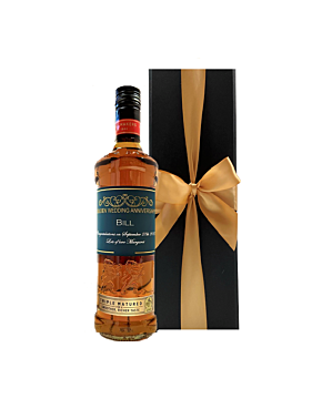 Personalised Blended Scotch Whisky - Triple Matured Whisky in Black Gift Box 