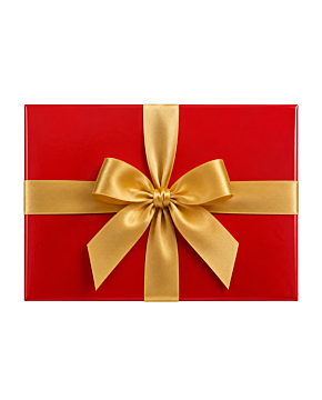 Create A Luxury Gift Box - Red Hamper Box for up to 5 items