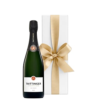TAITTINGER Brut Reserve Champagne - In White Gift Box