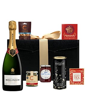 The Thank You Hamper - Bollinger Special Cuvee Edition - Presented in Black Hamper Box With Large Hand Tied Bow