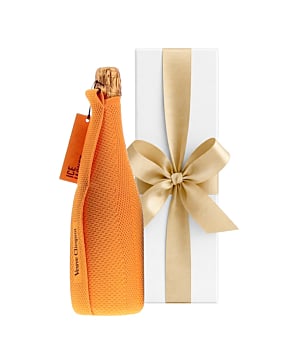 Ice Jacket Veuve Clicquot Yellow Label Brut - in White Presentation Box 