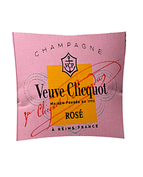 "Veuve Style" Luxury Statement Designer Cushion Rosé -  Stamp Personality into Your Home with Show Stopping Looks! 