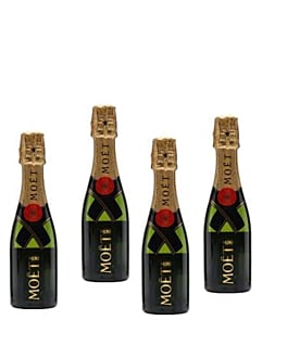 4 x Miniature Moet & Chandon Champagne