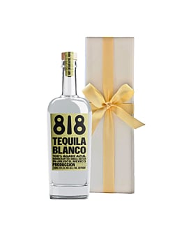818 Blanco Tequila - In White Gift Box