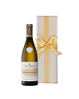 Personalised White Wine from France - Macon Villages, Burgundy - In White Gift Box