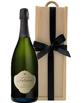 Personalised Premier Cru Champagne Magnum - In Classic Wooden Presentation Box