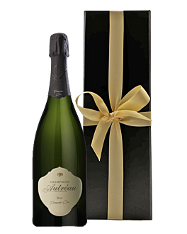 Personalised 1er Cru Champagne Magnum - Premier Cru Champagne Autreau - In Black Presentation Box
