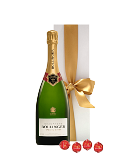 Bollinger Special Cuvée Champagne & Swiss Truffle Gift Set - Presented in White Gift Box