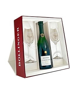 Bollinger La Grande Annee 2015 Champagne - With 2 Bollinger Flutes and Gift Box