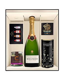 Bollinger Special Cuvée Champagne & Chocolates Box - With 72% Chocolate, Chocolate Nuts & Liqueur Chocolates