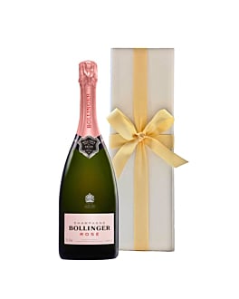 Bollinger Rosé Champagne - In White Presentation Box