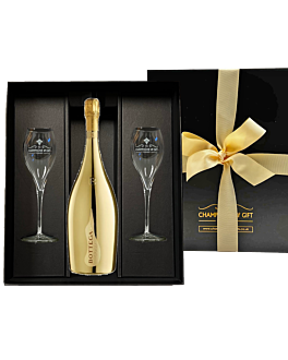 Bottega Gold Prosecco & Flutes Gift Set