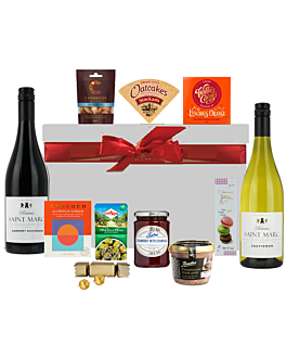 Thank You Burleigh Wine, Treats & Goodies Hamper - Cabernet Sauvignon & Sauvignon Blanc Wines 
