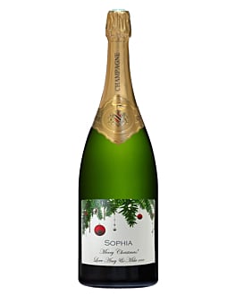 Personalised Christmas Magnum - Grande Reserve Champagne