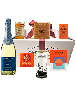 "Charm & Calm" Luxury Alcohol-Free Gift Hamper - With Savoury and Sweet Treats