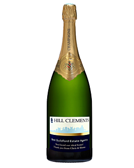 Corporate Branded Champagne Magnum - Signature Grande Reserve Champagne