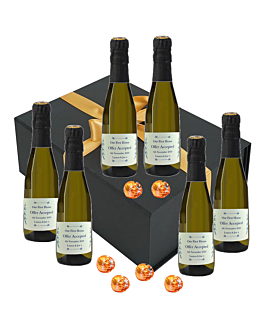 Sparkling Treat Box - Mini Personalised Prosecco & Luxury Swiss Truffles