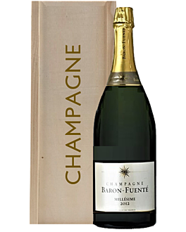 Personalised Champagne Jeroboam 300cl - Vintage Champagne in Wooden Presentation Box