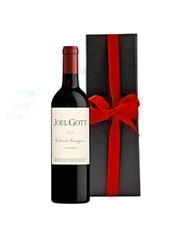 Personalised Red Wine from California - Joel Gott 815 Cabernet Sauvignon - In Black Gift Box