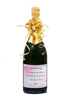 Personalised Wedding Champagne Magnum - Grande Réserve Champagne