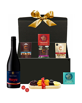 "Nuts For You" Luxury Christmas Hamper - Red Wine, Luxury Nuts & Chocolate Goodies