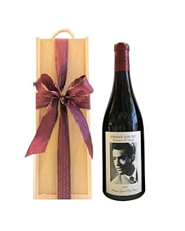Personalised Signature Red Wine Cabernet Sauvignon - St. Marc, South of France in Classic Wooden Box