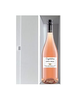 Personalised Signature Syrah Rosé Wine in White Gift Box - St. Marc South of France