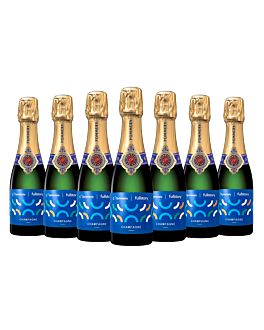 1 x Personalised Pommery Mini Champagne - Pommery Brut Royal