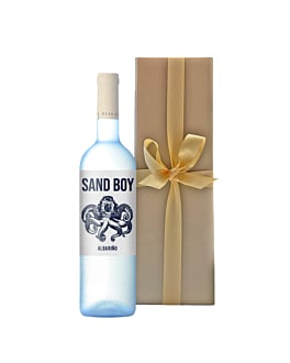 Sand Boy Albarino White Wine in Gold Presentation Box