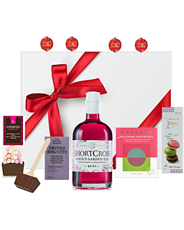"Secret Garden" Raspberry Gin, Chocolate & Treats Hamper